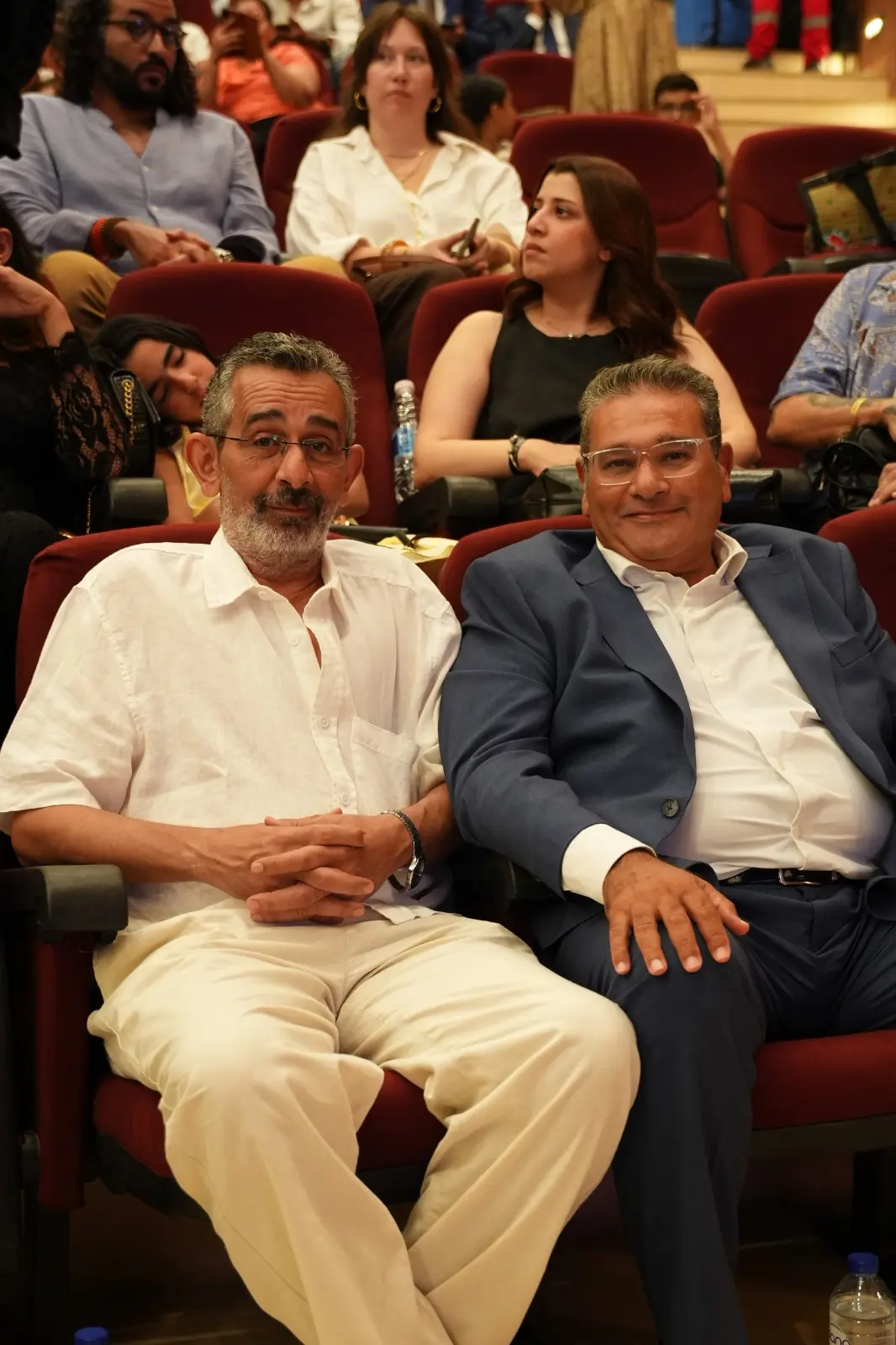 قدري الحجار يرحب بالدكتور محمد سلامة الشاعر في افتتاح الدورة الرابعة من مهرجان الغردقة لسينما الشباب