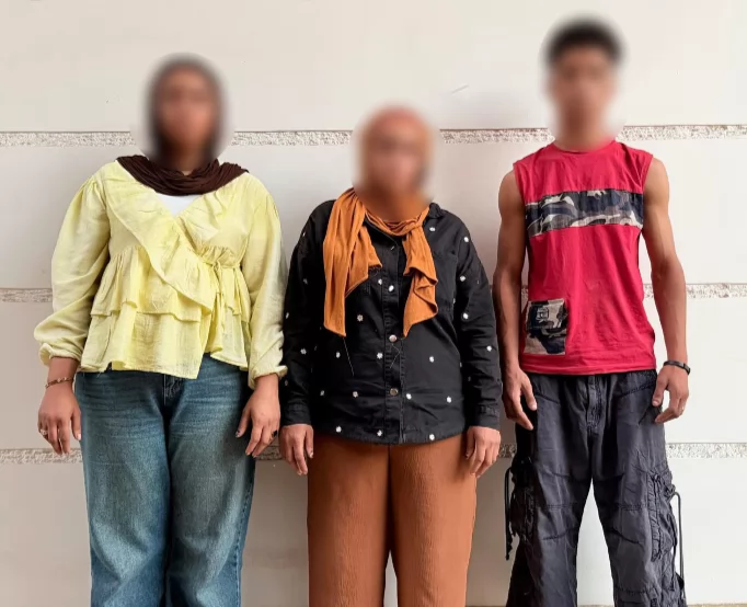 ضبط عاطل تعدى بالضرب والسب على والدته وشقيقته بقليوب