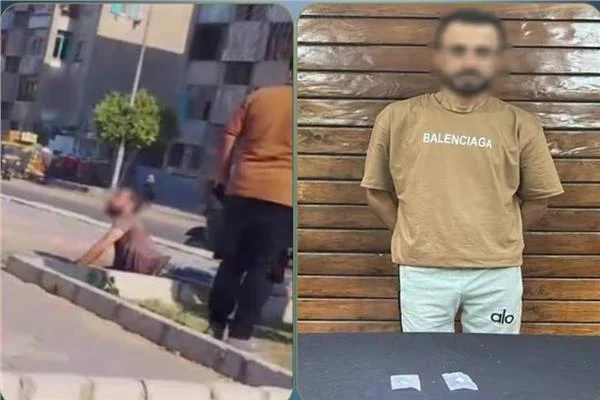  القبض على عاطل ظهر في فيديو فى حالة عدم إتزان بأحد شوارع القليوبية 
