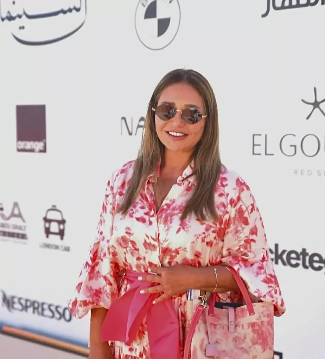 إطلالة جذابة لـ ليلى علوى من مهرجان الجونة السينمائي 