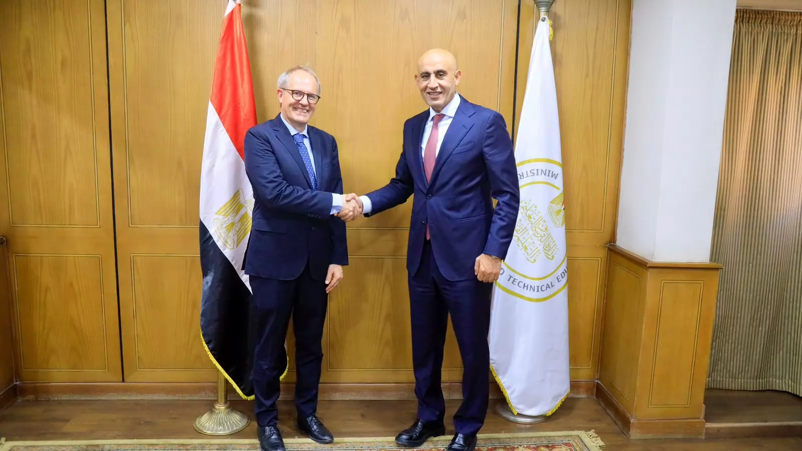 وزير التعليم يستقبل المدير الإقليمي الجديد لمكتب اليونسكو في القاهرة 