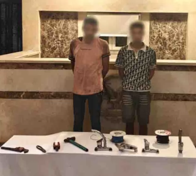 ​ضبط المتهمين باقتحام وسرقة عقار تحت الإنشاء بطنطا