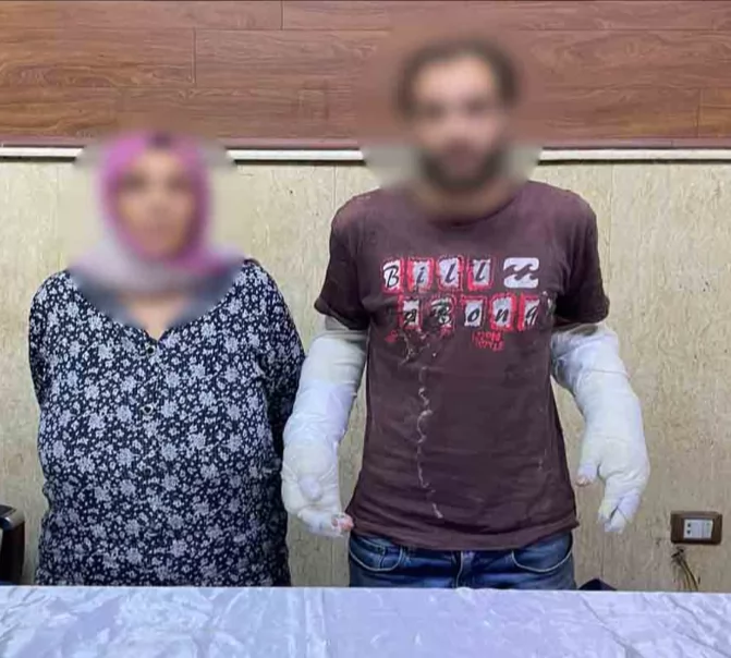 ضبط سباك ووالدته بتهمة إشعال النيران في عامل بعين شمس