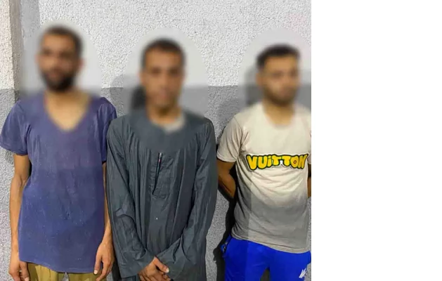 الأمن يداهم وكر مخدرات ويضبط 3 عناصر إجرامية في أشمون